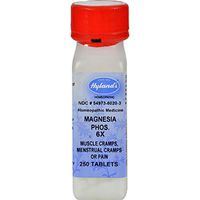 Hylands Homepathic Magnesia Phos 6X - for Muscle Cramps, Menstrual Cramps or Pain - 250 Tablets (Pack of 2)