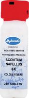 Hylands Homeopathic Aconite Nepellus 6X 250 Tab