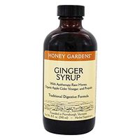 Ginger Syrup Honey Gardens 8 oz Liquid