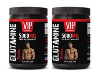 Post Workout Recovery - GLUTAMINE Powder 5000MG - PRE & Post Workout - glutamine Powder unflavored - 2 Cans 600 Grams