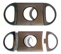 Standard Black Dual Blade Guillotine Cigar Cutter 25 Pack