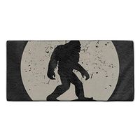 Bigfoot Sasquatch Full Moon Microfiber Cleaning Cloths | Best Towels For House-Hold Cleaning, Dusting, Scrubbing, Absorbing | size 11.8 X 27.5 Inches