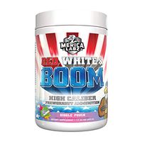 'Merica Labz Red, White and Boom, Fully Dosed Preworkout Powder, 20 Huge Scoops (Giggle Pouch)
