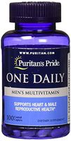 Puritans Pride One Daily Mens Multivitamin Caplets, 100 Count