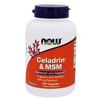 NOW Foods - Celadrin and MSM Advanced Joint Support 500 mg. - 120 Capsules