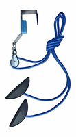 Shoulder Pulley System, Over The Door Metal Bracket, Therapists Choice for Physical Therapy