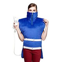 GCCGCC Electric Hot Compress Shawl Carbon Fiber Far Infrared Moxibustion Heat All-Round Physiotherapy Care Back and Shoulder Removable Wash Automatic Overheating Protection