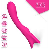 Electric Hand-Held Back Massager | Body Wand | Perfect Grip| No-Slip Medically Approved Silicone | Waterproof | Cordless | Muscle Relax | (Rose)