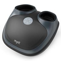Mynt Tapping Foot Massager with Heat Deluxe, Immersive 3D Foot Therapy for Ankle, Heel, Arch, and Toes. Custom Settings, Durable Build. Relax, Tackle Plantar Fasciitis, etc. Suitable for All