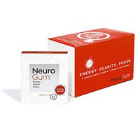 Neuro Gum Nootropic Cinnamon Flavor Energy Gum | Caffeine + L-theanine + B Vitamins | Sugar free + Gluten free + Non GMO + Vegan | CinnaMental Flavor (108 Count)