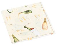 Entertaining with Caspari Champagne Toast Set of 20 Paper Lunch Napkin