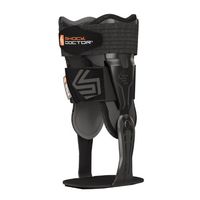 Shock Doctor V-Flex Ankle Brace, White, Medium