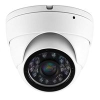 Xgigcam CCTV Camera HD 1080P 4-in-1 (TVI/AHD/CVI/960H CVBS) Security Dome Camera, Aluminum Housing 3.6mm Lens, Day & Night Monitoring IP66 (White)