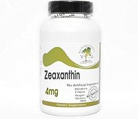 Zeaxanthin 4mg ~ 100 Capsules - No Additives ~ Naturetition Supplements