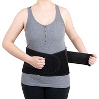 Roscoe Back Brace Lumbar Support Belt - Lower Back Brace - Fits Waists 33-44 (Large) - Back Brace for Lower Back Pain - Promotes Correct Spine Alignment & Posture