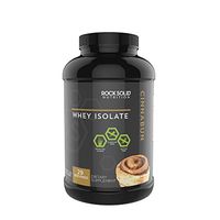 Rock Solid Nutrition Grass Fed Whey Isolate Protein Powder, Cinnabun