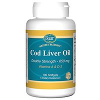Baar Nature's Blessing Cod Liver Fish Oil Softgels