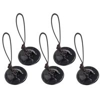 Bower Xtreme Action Series Tether & Anchor for GoPro HD Hero, HERO2, HERO3, HERO3+, HERO4, Hero, Hero+ LCD and Hero Session Action Cameras, Pack of 5