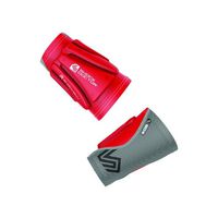 Shock Doctor Ultra Shockskin Wrist Guard, 5-6-Inch, Red
