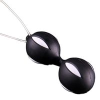 Trainer Tightening Silicone Kegel Exerciser,Jump Ball Strengthen Tighten Pelvic Floor, Post-Pregnancy Bladder Control Ben Wa Balls Toys for Women (Black)