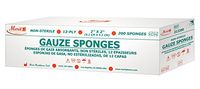 Merit Gauze Sponges 12-ply, 2 x 2-40 Sleeves of 200/1 Case