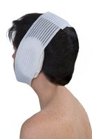 Face Wrap & Ear Surgery Pillow – Post Surgery Chin Compression Garment – Medical Head Wrap for Facial Surgery, Face Lift Kit, Chin Lift, Oral Maxilliofacial Surgery, Otoplasty, TMJ & More (S18)