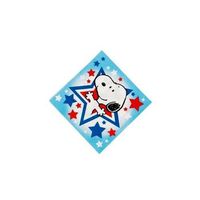 Peanuts Snoopy Patriotic Party Napkins Beverage (16 ct)