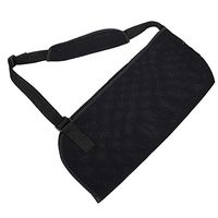 Arm Sling - Delaman Left/Right Lightweight, Breathable, Ergonomically Designed, Simple, Black, Elbow Forearm Support Brace, for Broken & Fractured Bones