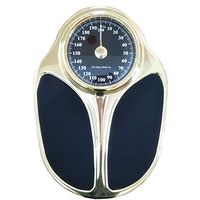 PLHMS Analog Bath Scale,Precision Bathroom Scale,Oversized Dial Scale, Large Dial, Clear Reading,Measuring Weight up to 200 KG/440LB, Black dial