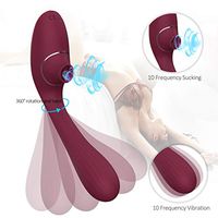 Lícking Tongue 10 Frequency Vibration Rotation Sùcking Toys for Women Waterproof USB Rechargeable Tshirt