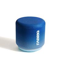 FABRIQ Portable Wi-Fi and Bluetooth Smart Speaker with Amazon Alexa (Blue Steel)