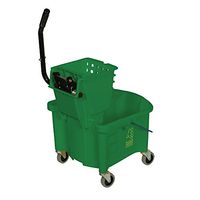 Mop Bucket With Wringer Combo 26qt Green