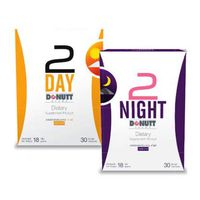 DONUTT(โดนัท) 2 Day & 2 Night (Twin Pack) 30 capsules per box Control Weight loss formula accelerates metabolism during the day and while sleeping as much as 2 times