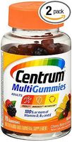 Centrum Adults MultiGummies Assorted Flavors, 70 Count, Pack of 2