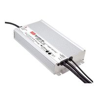 AC to DC LED Driver Power Supply, 12 Volts 40 Amps 480 Watts Outputs Adjustable by Internal Pot