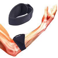 DRWELLAND Tennis Elbow Brace with Gel Pad - Adjustable Compression Arm Support Band - Arthritis Strap for Recovery, Tendinitis, Tennis & Golfer's Elbow, Forearm Pain Relief - Left&Right, Men&Women