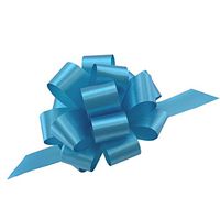 Turquoise Christmas Gift Pull Bows - 5" Wide, Set of 10, Spring, Summer, Wreath, Swag, Garland, Gift Basket, Presents, Birthday, Fundraiser, Classroom, Office, Decoration, Easter