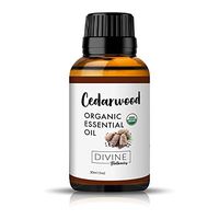 Divine Botanics Organic Cedarwood Essential Oil. 100% Pure Essential Oil of Undiluted Cedar Oil: Aromatherapy Oils, Scented Oils & Essential Oils for Massage Diffusers