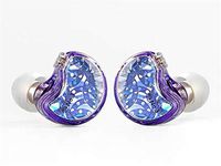 Linsoul TFZ No.3 Third Generation HiFi in-Ear Earphone Dynamic Driver IEM with 2pin 0.78mm Detachable Cable (TFZ NO.3 Purple)
