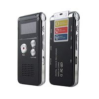 RONSHIN Voice Record Mini 8GB Digital Sound Audio Recorder Dictaphone MP3 Player Voice Recorder Black