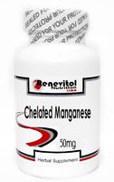 Chelated Manganese 50mg 100 Capsules ~ Renevitol