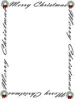 Merry Christmas Stationery Printer Paper 26 Sheets