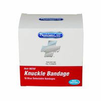 PhysiciansCare by First Aid Only Blue Detectable Bandages, 90250, 10 Count