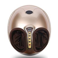 DYWOZDP Electric Foot Massage Machine, Reflexology Infrared Feet Massager, with Heating Shiatsu Reflexology Vibrating Roller, Plantar Fasciitis