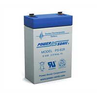 Power-Sonic 6V/2.9AH Sealed Lead Acid Battery w/ F1 Terminal