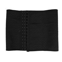 LIOOBO Waist Trainer Belt Waist Cincher Trimmer Body Shaper Girdle Burn Belly Slimming Band for Weight Loss Fitness Workout (Black) Size XL