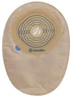 Esteem + One-Piece Cut-to-Fit Closed-End Pouch, Modified Stomahesive, Filter, 12" panel Transparent, 2 2/5" by 2 3/4"