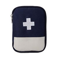 Kylin Express Portable First AID Pouch Pill Bags Medicine Storage Container Pill Case Navy