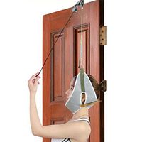 DSHUJC Cervical Traction Belt Door Suspension Cervical Tractions Device Adult Necks Correction Traction Frame Neck Pain Relief,B