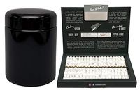 Rolls 6mm Smart Filters VIP XL (80 Pre Rolled Tips) with Leaf Lock Gear 250ML Smell Proof Glass UV Stash Jar